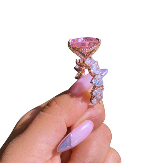 Princess Girl Ring Rose Gold